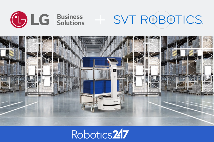 LG collaborates with SVT Robotics to accelerate deployment of autonomous mobile robots